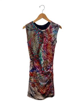 Y2K Style Ana Alcazar Bodycon Mesh Dress